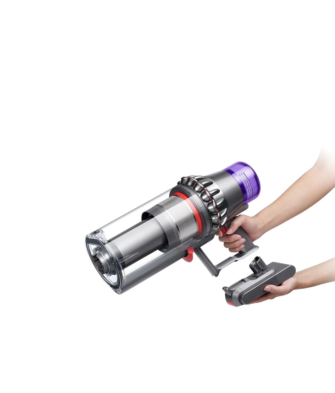 Dyson interchangeable click-in battery